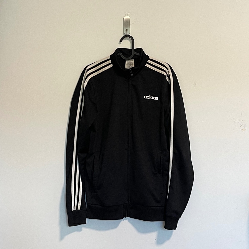 Adidas Zip Up Light Jacket - Athletic Wear, Lightweight Outerwear, Casual Sports